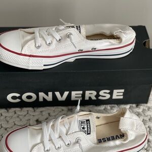 Converse White Canvas Sneakers Classic Style